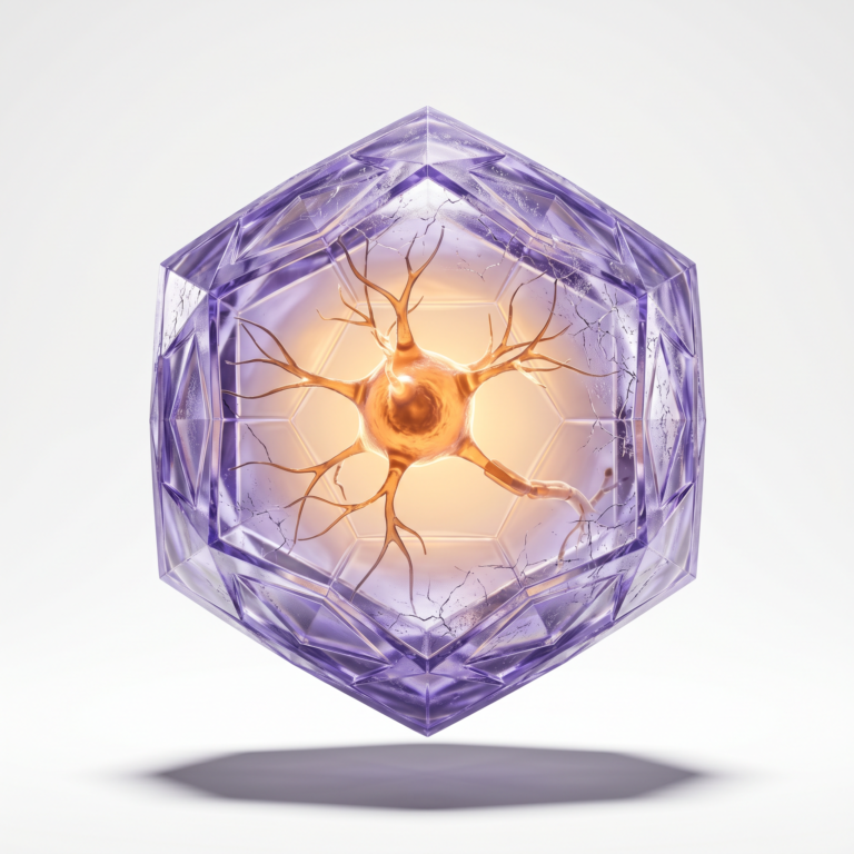 Illustration representing healthy cognitive function